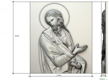 Religious panels (PR_0216) 3D model for CNC machine